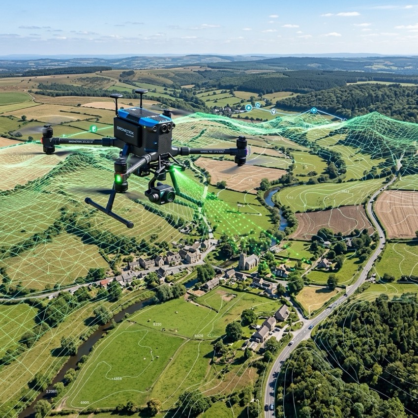 Drone ile Fotogrametrik 3D Harita Üretimi Kadirli LİHKAB